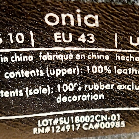 New Onia Zach Men's size 10 Navy blue suede leather espadrille casual shoe NWOB - Picture 5 of 8